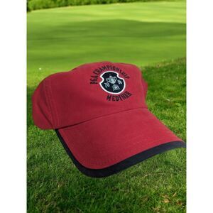 2006 PGA Championship Medinah Imperial Ball Cap Hat Red‎ Adjustable